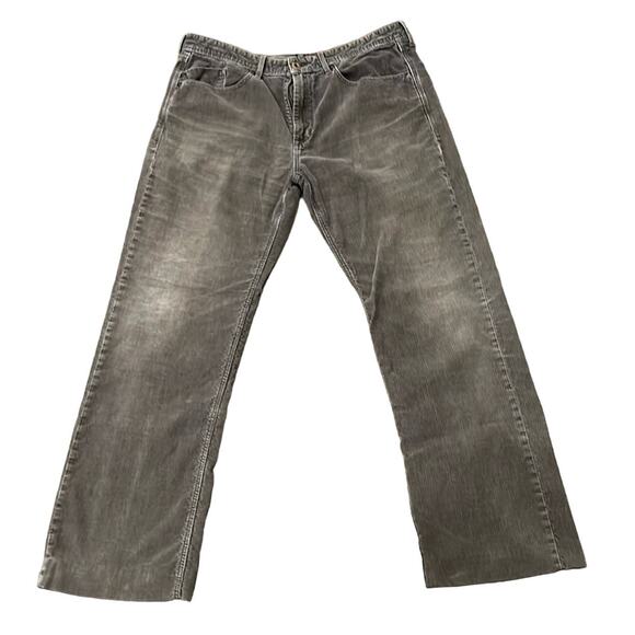 Banana Republic Men's Straight Fit Corduroy Pants Brown Size 34x32 - Picture 1 of 8
